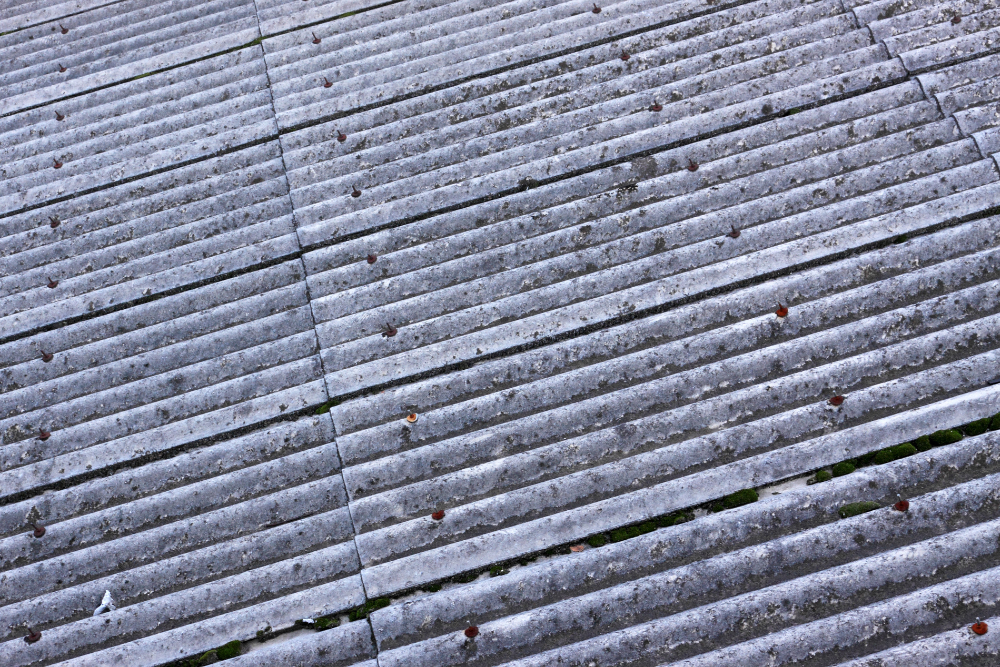 小波スレート屋根